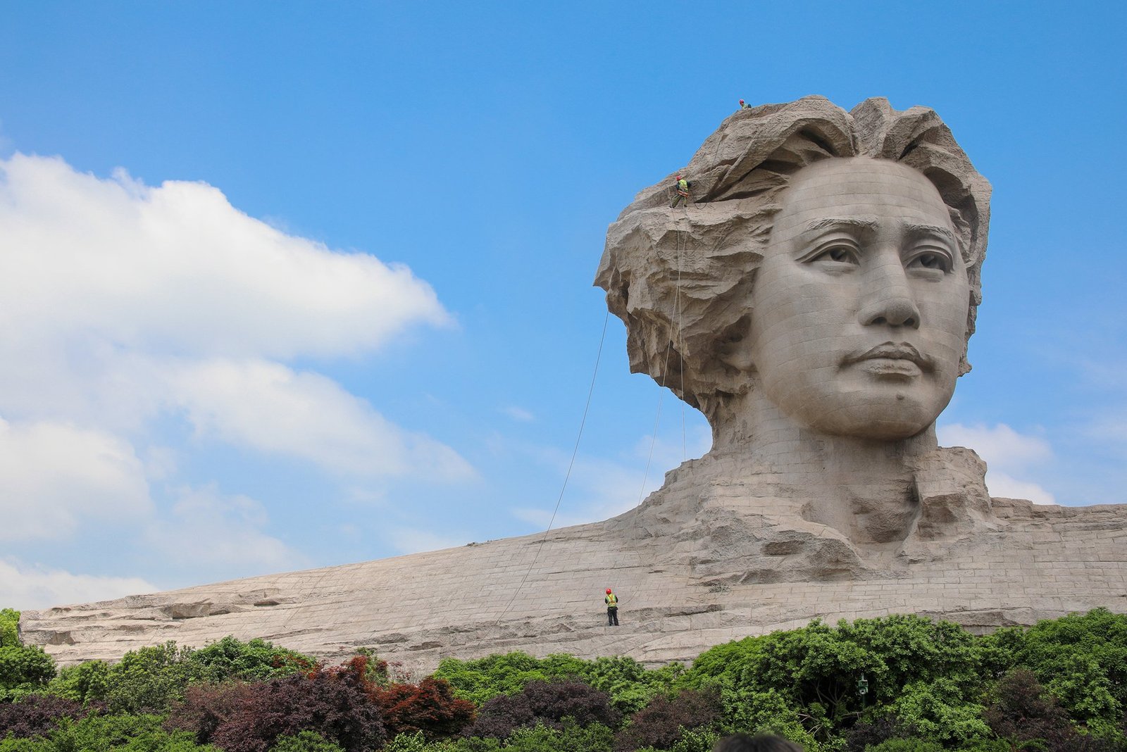 Mao Zedong Youth Art Sculpture, Orange Isle, Changsha