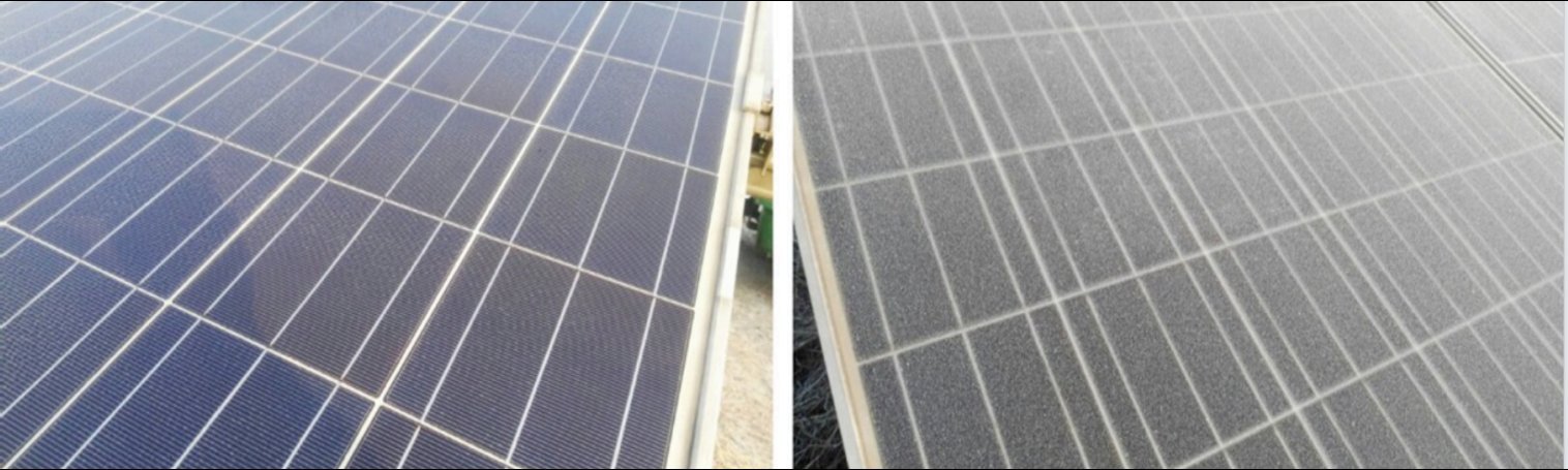 Coated anti-reflective self-cleaning coating vs. Uncoated